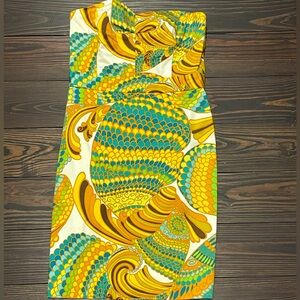 Banana Republic x Trina Turk, strapless sweetheart dress, size 6